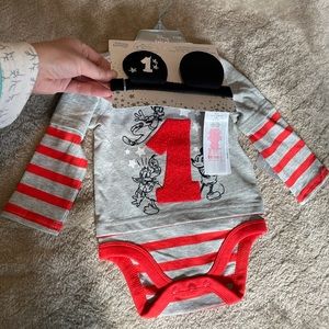 First birthday Disney onesie-new